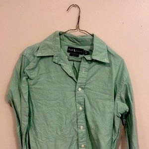 Men’s Green Ralph Lauren Dress Shirt